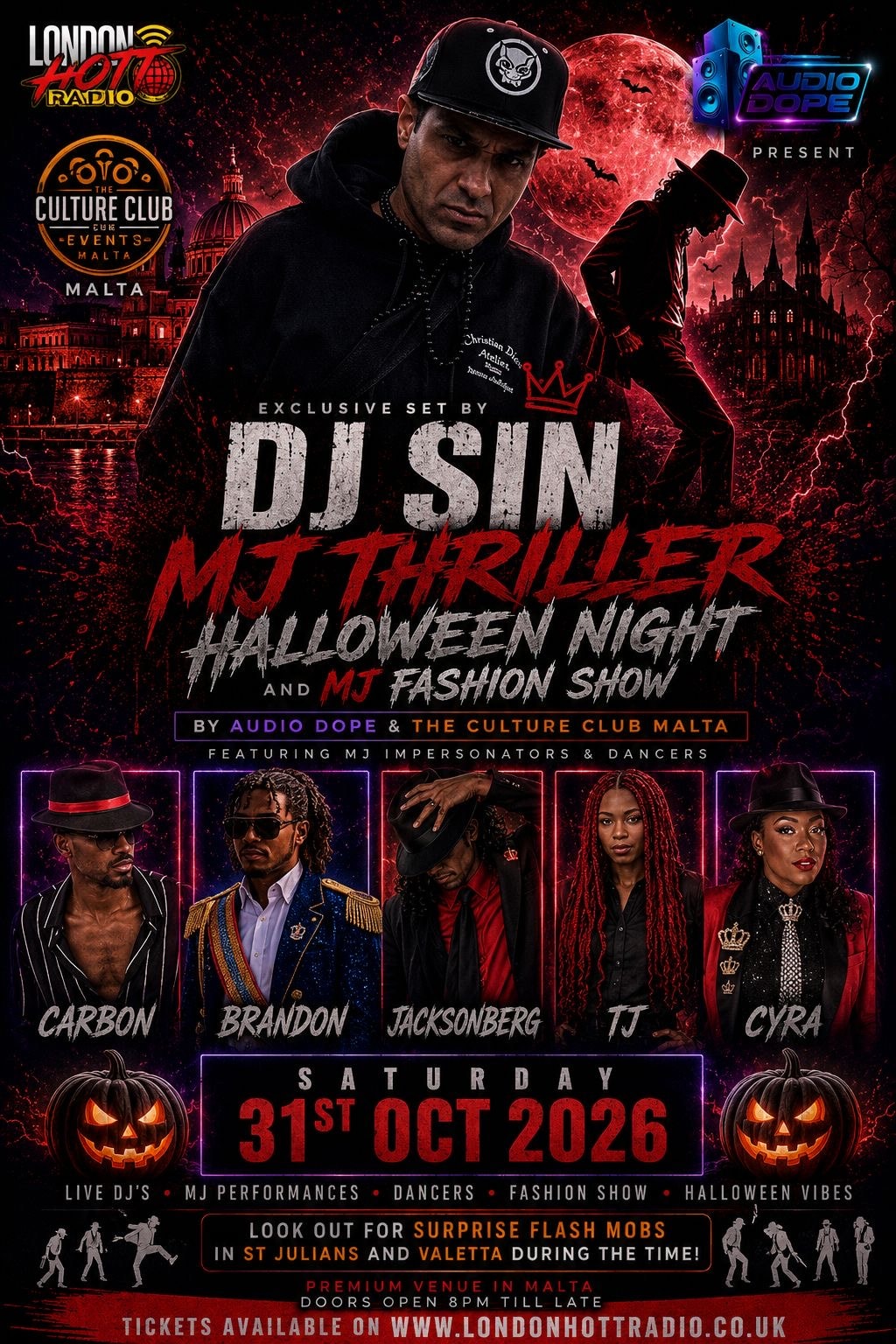 MJ THRILLER HALLOWEEN NIGHT